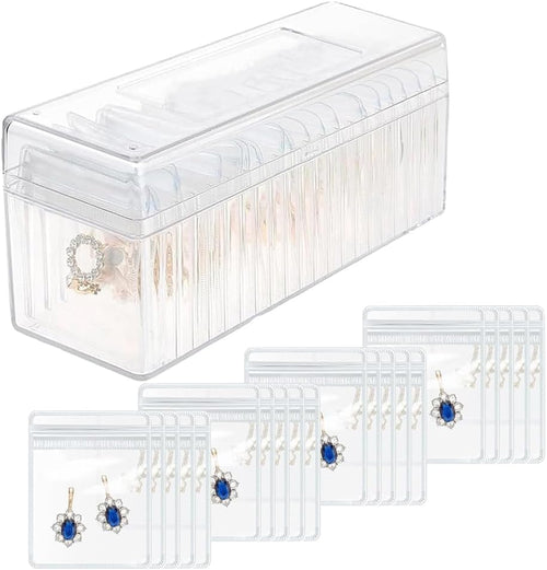 Acrylic Jewelry Box Organizer (Free 20 Bags)