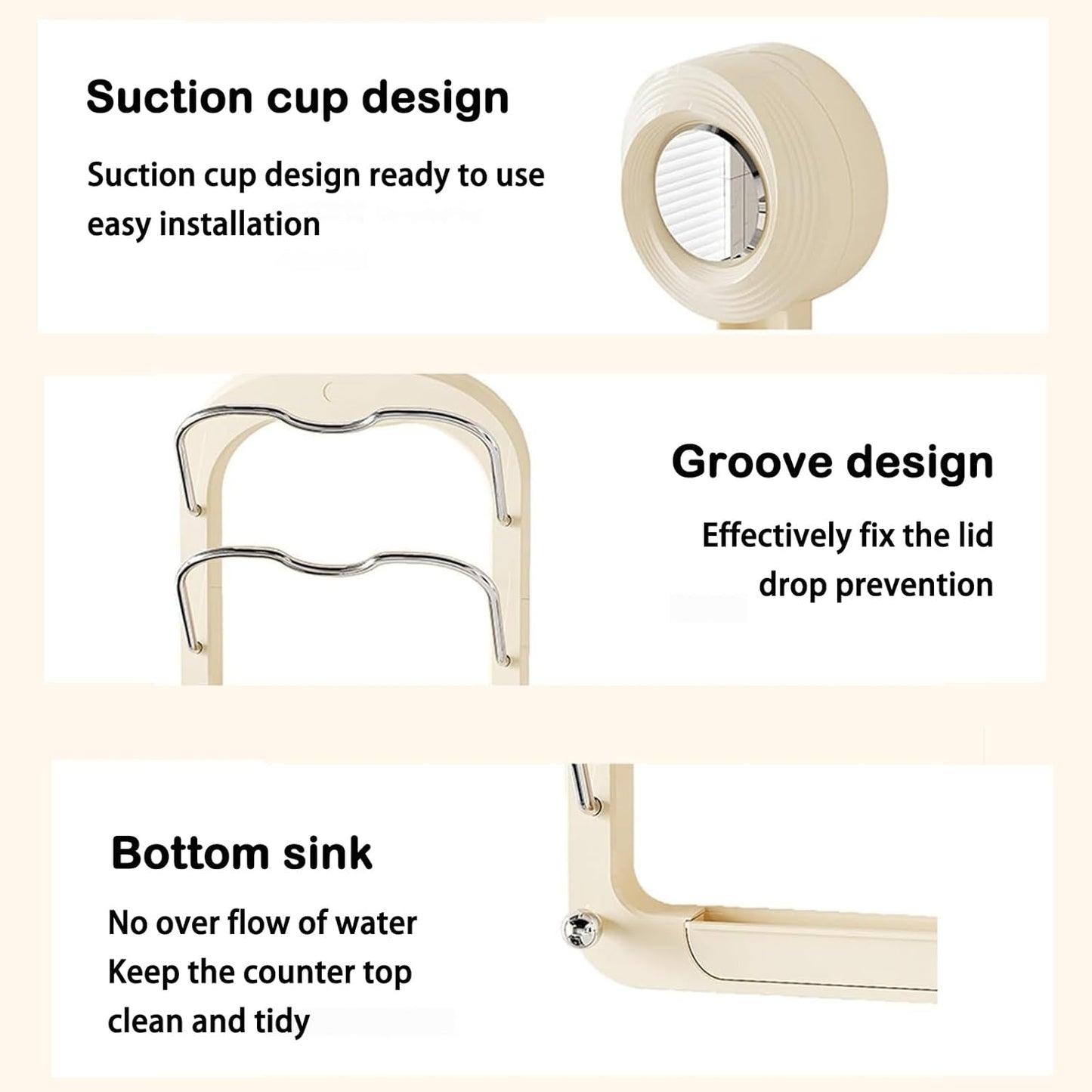Pot Lid Holder with Hook
