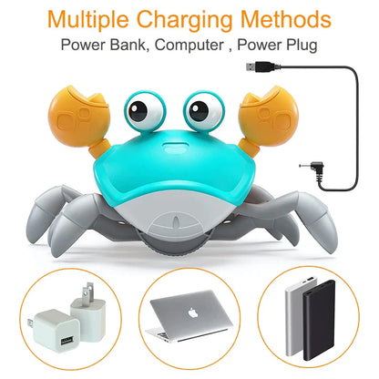Interactive Crab Baby Toy