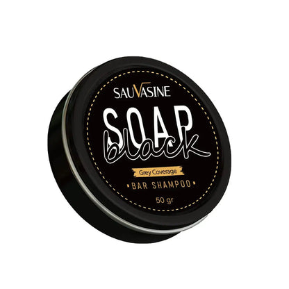 Grey hair remover soap