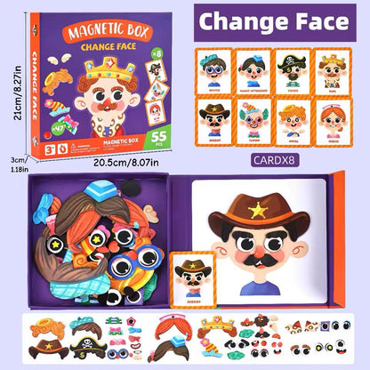 Magnetic Box Change Face