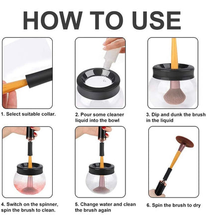 GeniusPicks Makeup Brush Cleaner & Dryer