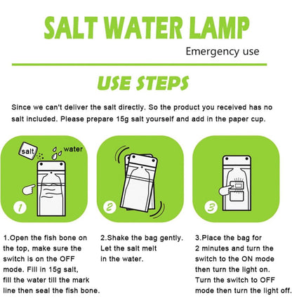 GeniusPicks Salt Water Lamp