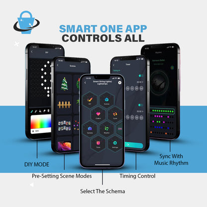 Smart App LED Lights Decoration Christmas
