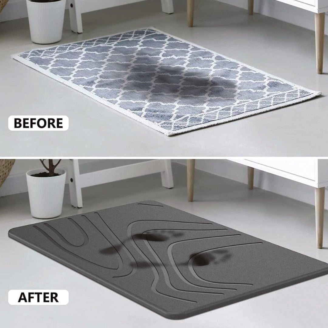 GeniusPicks Stone Bath Mat