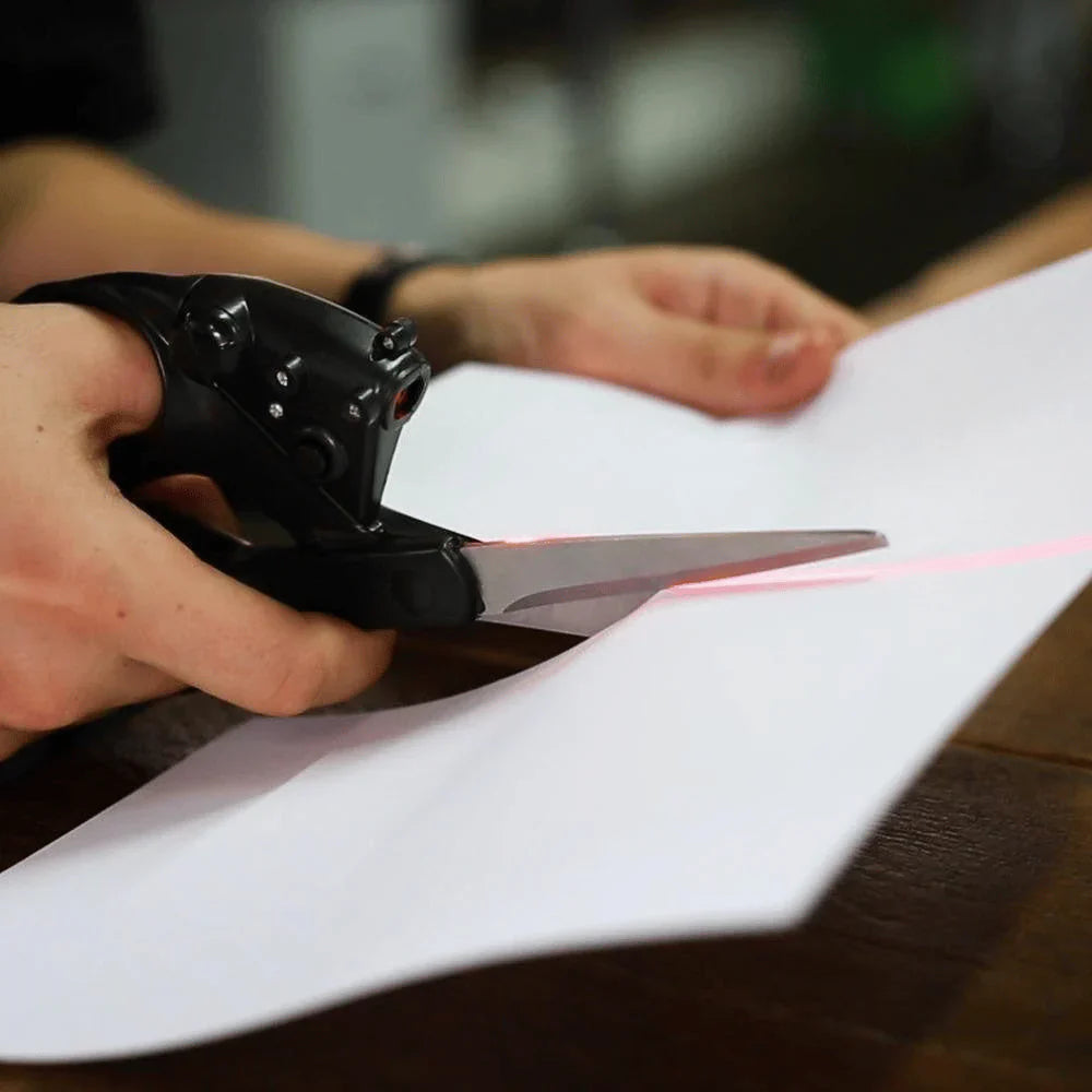Laser Positioning Guide Scissors