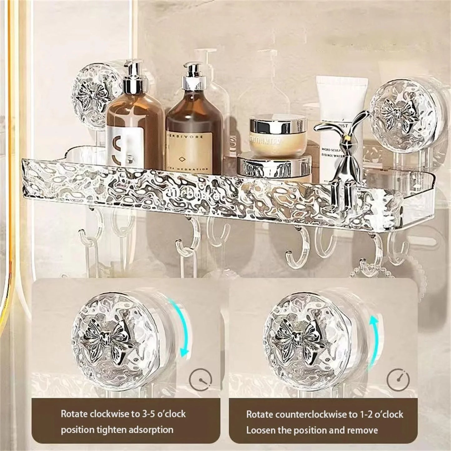 Luxury Bathroom Suction Cup
