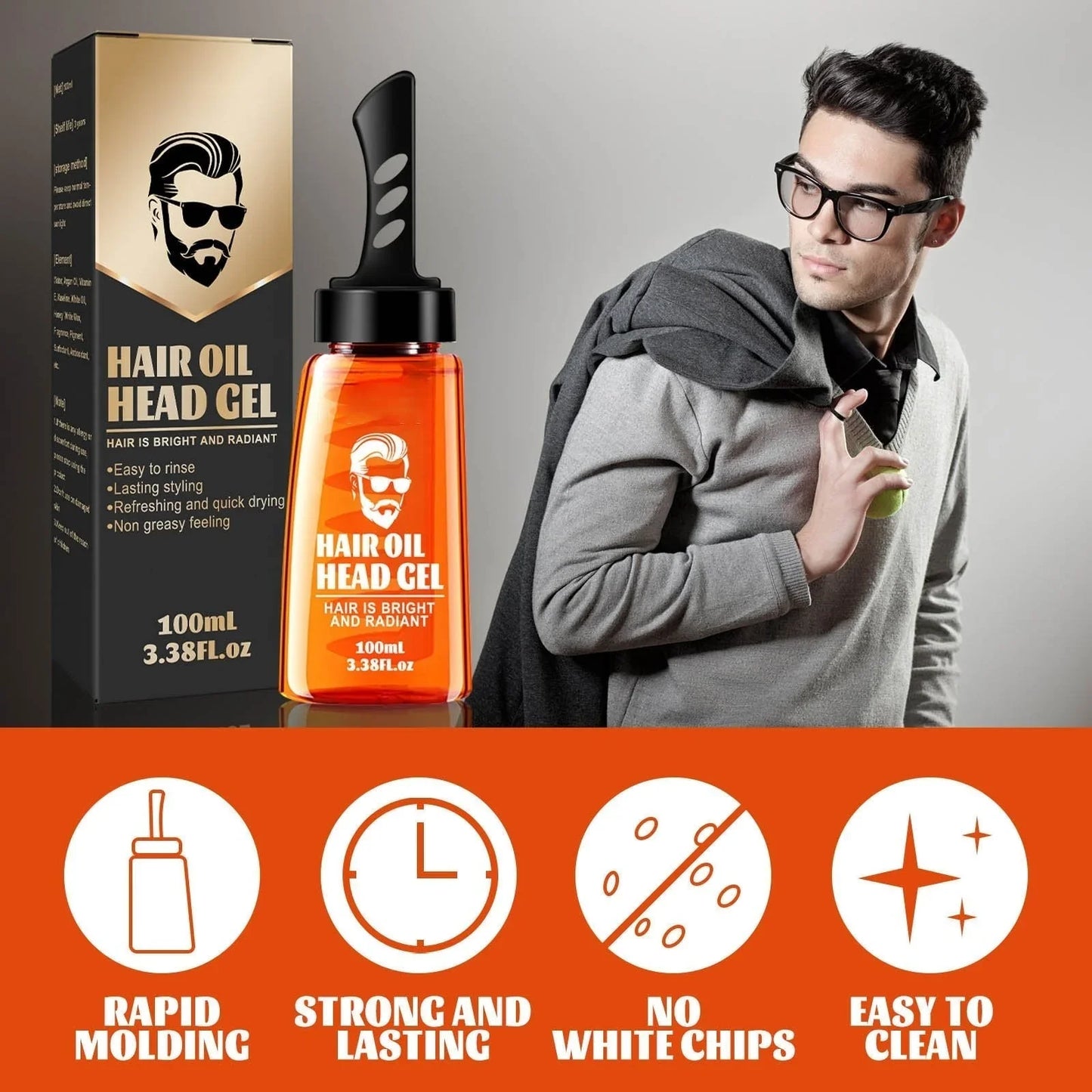 Hair Oil Head Gel