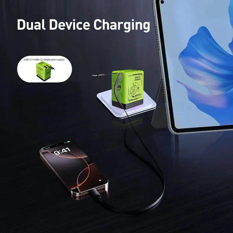 GaNPro 45W Retractable Fast Charge