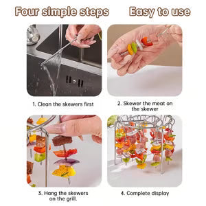 Air Fryer Skewer Stand