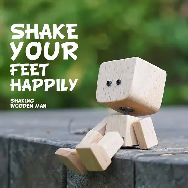 Charming Little Wooden Figure