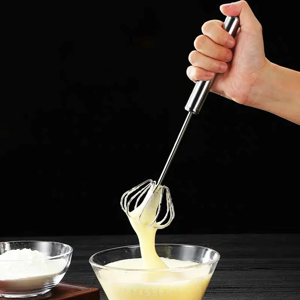 Stainless Steel Semi-Automatic Whisk